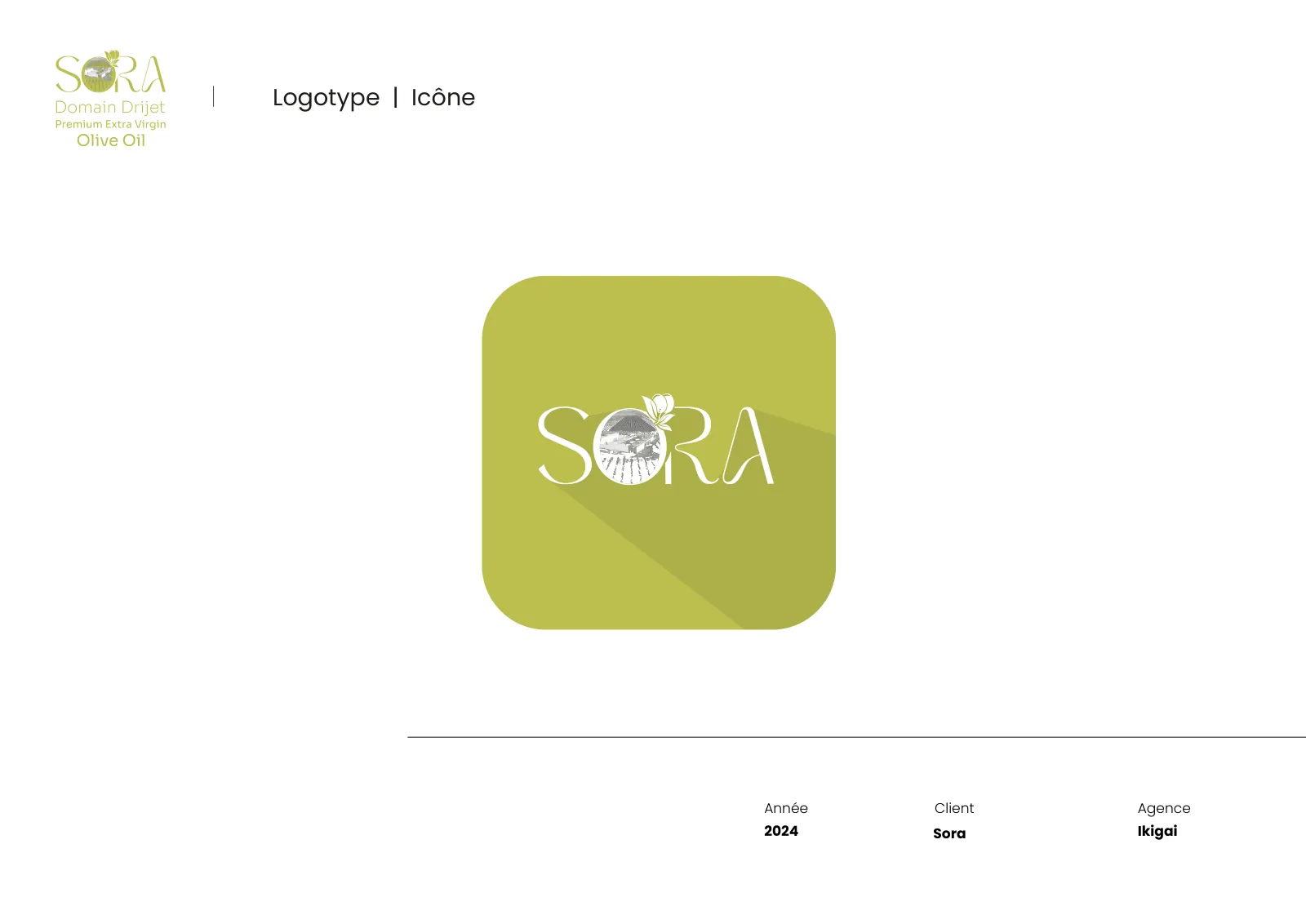 Icône de l’application du logo SORA