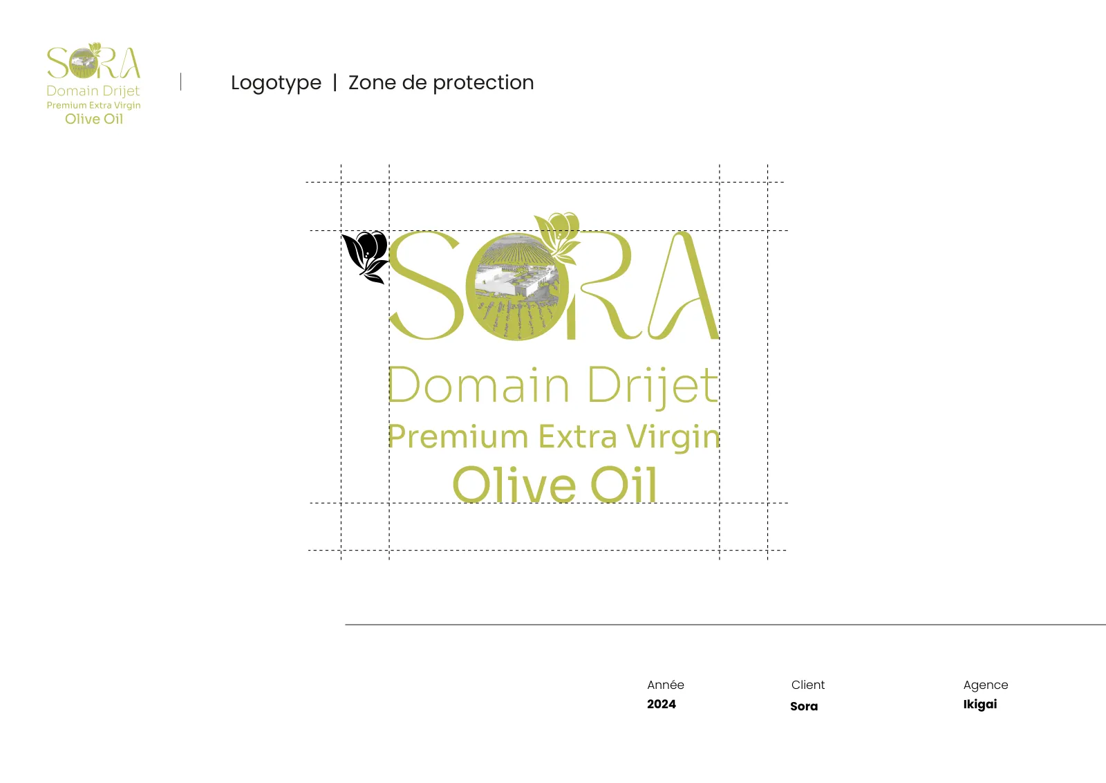 Zone de protection du logo SORA