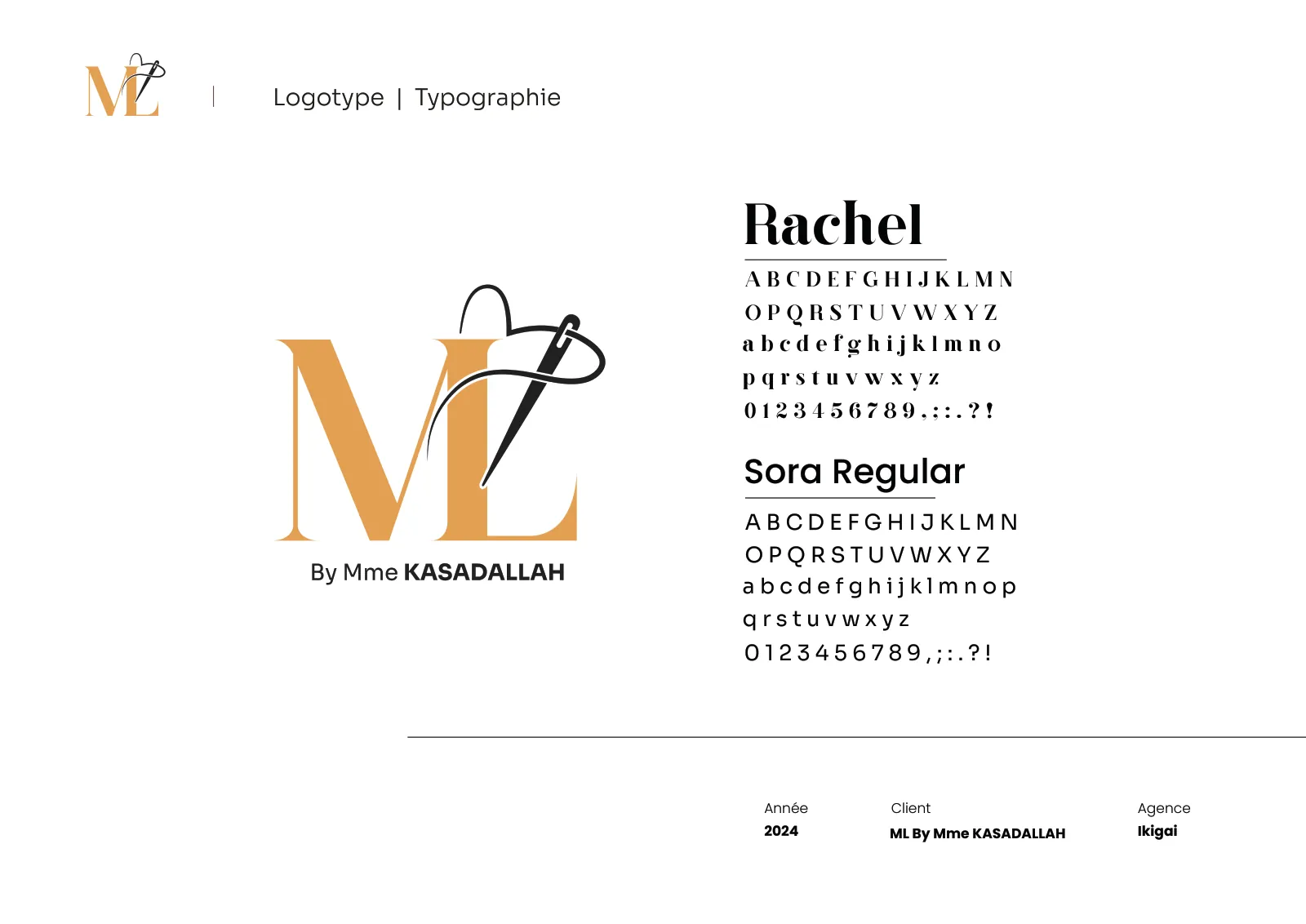 Typographies de la charte ML