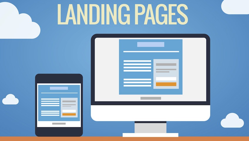 landing page