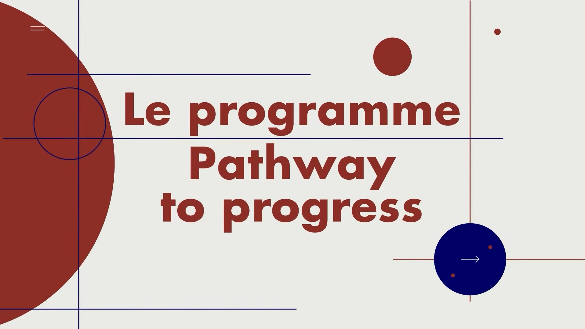 Pathway To progress - EFETUNISIE