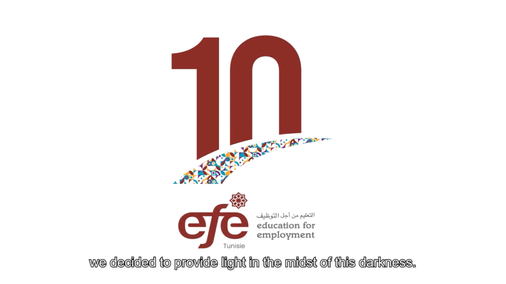 Vidéo 2D pour l’Anniversaire des 10 ans d’EFE-Tunisie