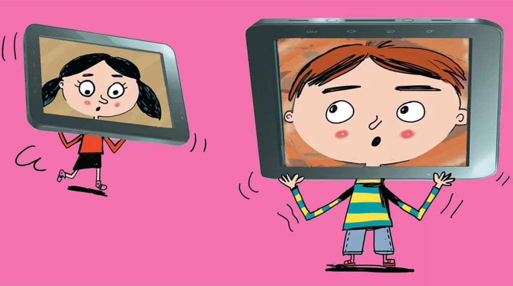 Écrans et enfants agence de communicaition tunisie